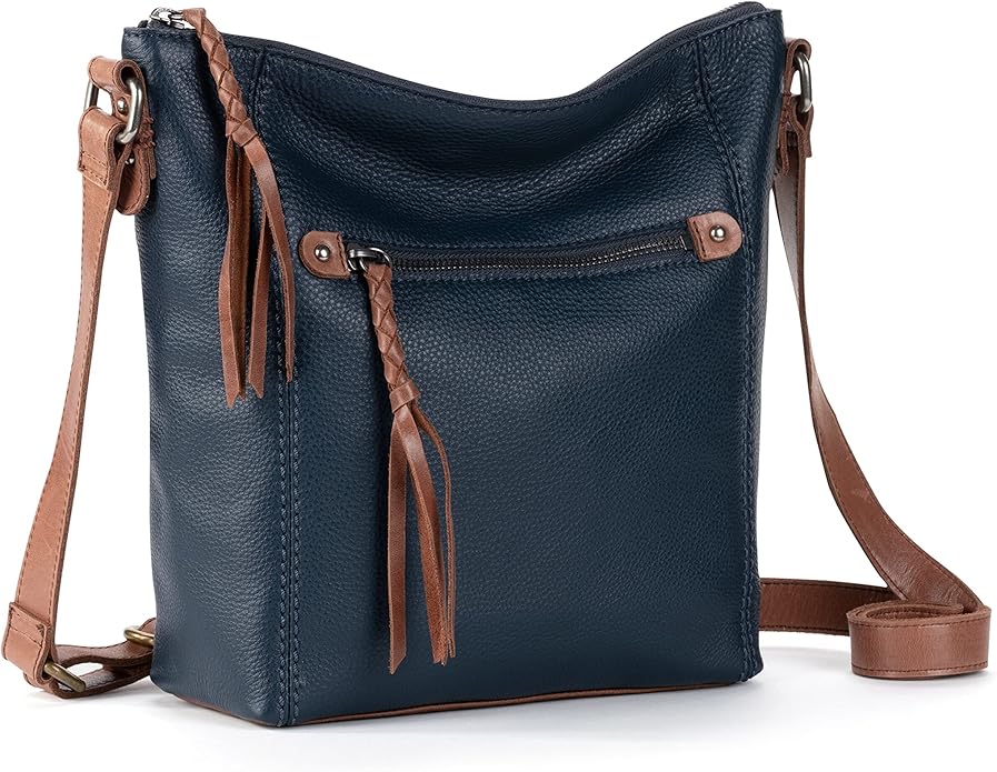 The Sak womens Ashland Leather Gen Crossbody