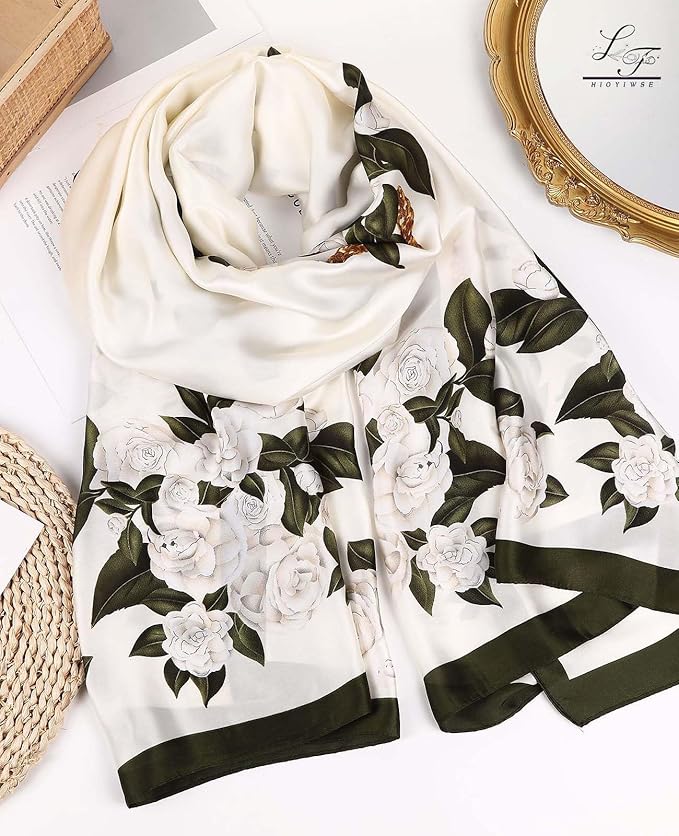 Shawl Scarf For Women Lightweight Scarves Floral Pattern Formal Evening Dressesformal Shawl Summer Wraps
