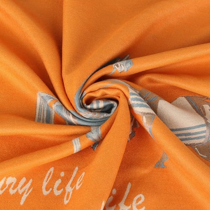 EXTREE Scarfs for Women Pashmina Silky Shawl Wrap for Evening Dressing Blanket Open Front Poncho Cape