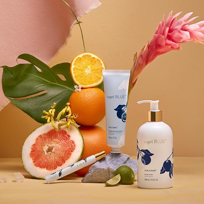 Capri Blue Eau de Parfum Spray Pen - Summer Fragrance - Mini Perfumes for Women - Travel Size Citrus Perfume with Notes of Tropical Fruits & Sugared Citrus (Volcano, 0.4 fl oz)