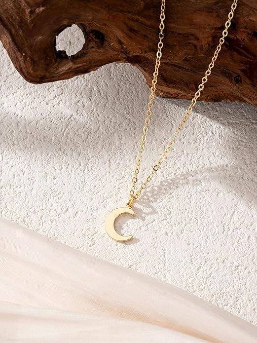 Baydurcan Dainty Gold Necklace for women - 14K Gold Plated Pendant Necklaces Gifts for Friends Sister Mother, Birthday, Christmas, Graduation, Inspirational Gifts