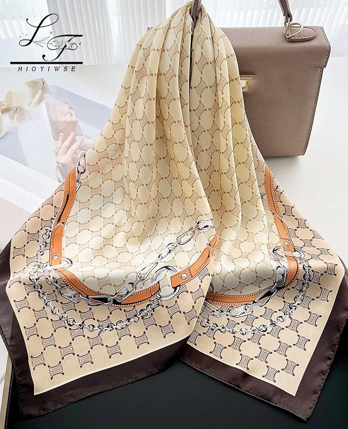 Satin Bandanas Head Scarf For Women Hair Scarves Accessories Lightweight Fashion Wrap Neck Silk Sleeping Headscarf