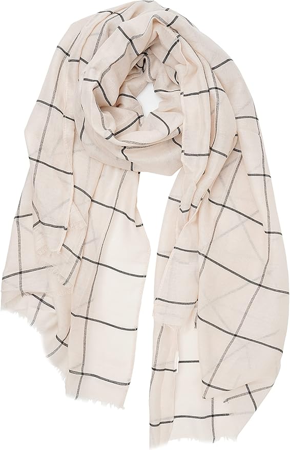 YOUR SMILE Ladies/Women's Lightweight Floral Print/Solid Color mixture Shawl Scarf For Spring Summer season