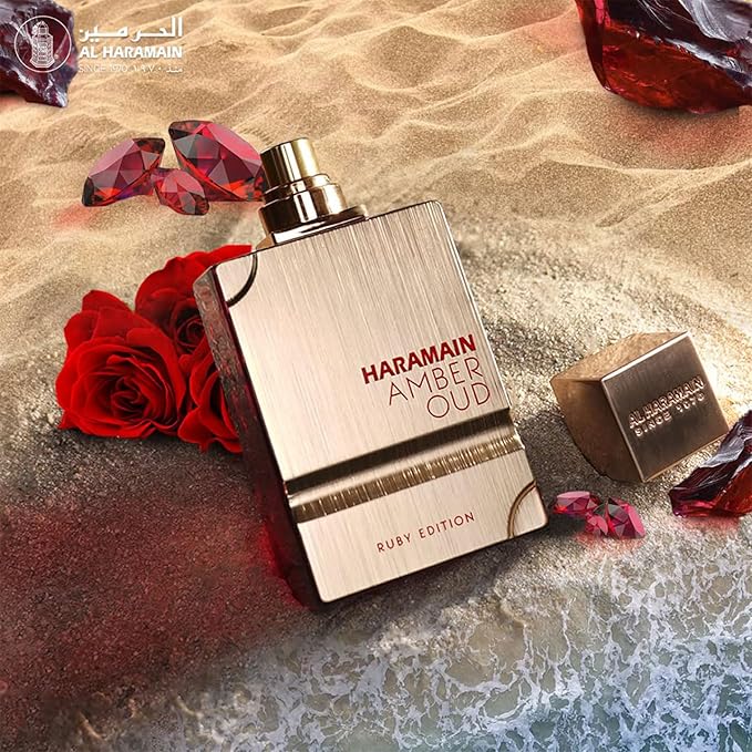 Al Haramain Amber Oud Ruby Eau De Parfum for Unisex 3.3 Ounce