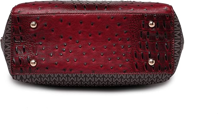 MKF Collection Tote Bag for Women Vegan Leather Shoulder Bag – Top-Handle Purse, Ladies Handbag by Mia K