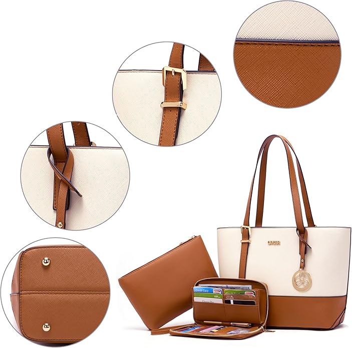 Purses And Wallets Set For Women Work Tote Satchel Handbags Shoulder Bag Top Handle Totes Purse With Matching Wallet