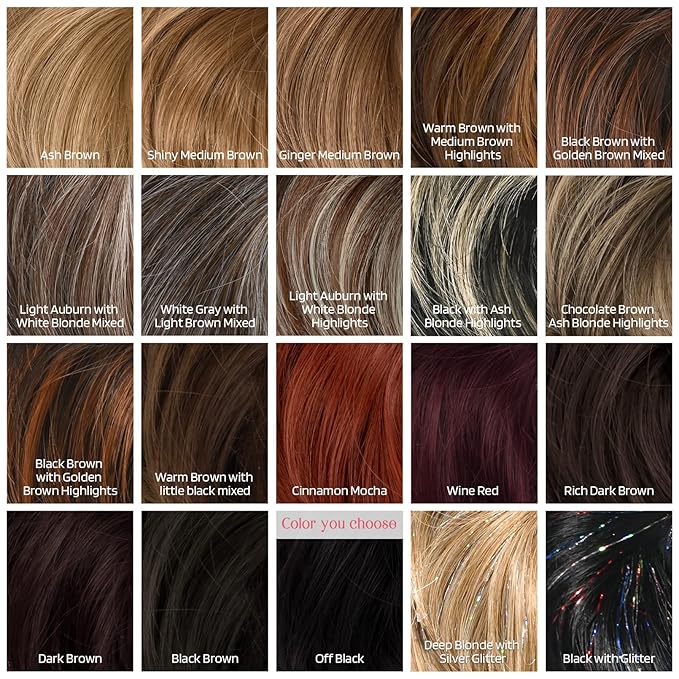 HOOJIH Messy Bun Hair Piece, Super Long Tousled Updo Bun Extensions Wavy Hair Wrap Ponytail Hairpieces Scrunchies with Elastic Hair Band for Women HB007 Grace - Off Black