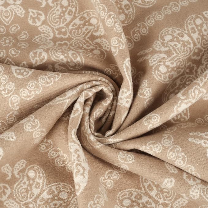 EXTREE Scarfs for Women Pashmina Silky Shawl Wrap for Evening Dressing Blanket Open Front Poncho Cape