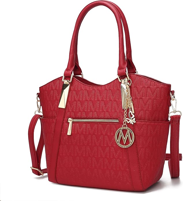 MKF Collection Tote Bag for Women Vegan Leather Shoulder Bag – Top-Handle Purse, Ladies Handbag by Mia K
