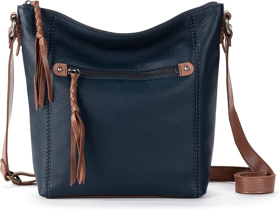 The Sak womens Ashland Leather Gen Crossbody
