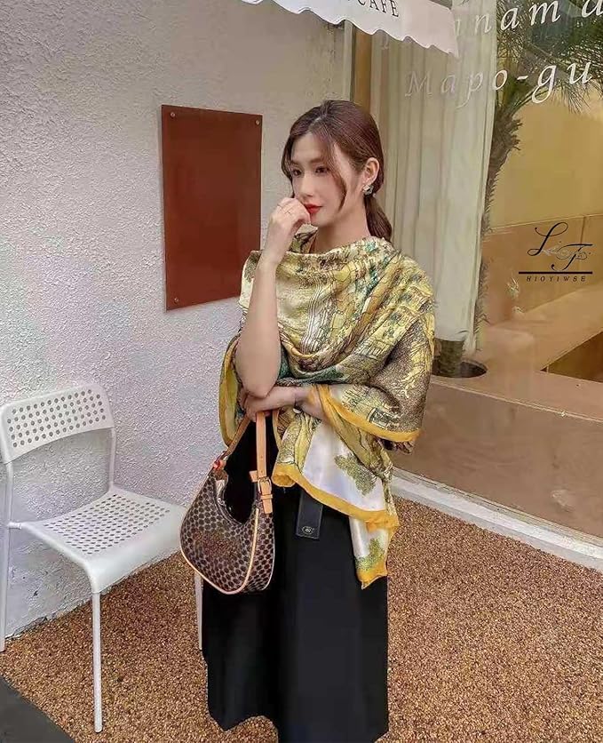 Shawl Scarf For Women Lightweight Scarves Floral Pattern Formal Evening Dressesformal Shawl Summer Wraps