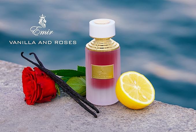 VANILLA AND ROSE EMIR 2.5 Fl Oz EDP for Men and Women Paris Corner Perfumes Special Edition