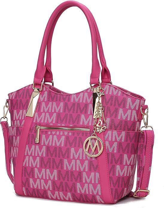 MKF Collection Tote Bag for Women Vegan Leather Shoulder Bag – Top-Handle Purse, Ladies Handbag by Mia K
