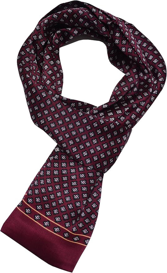 63 inches Man's 100 Pure silk scarf wrap Accessory gift