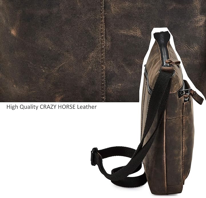 Real Leather Purse for Women Crossbody Bag Travel Shoulder Handbag Small Vintage Pocketbook | Real Leather, Travel, Shoulder, Small, Vintage