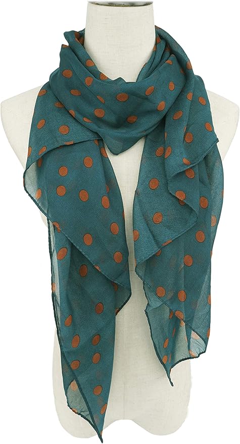 YOUR SMILE Ladies/Women's Lightweight Floral Print/Solid Color mixture Shawl Scarf For Spring Summer season