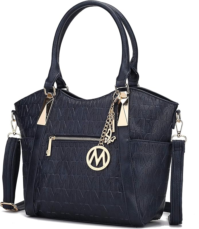 MKF Collection Tote Bag for Women Vegan Leather Shoulder Bag – Top-Handle Purse, Ladies Handbag by Mia K