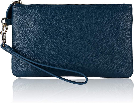befen Genuine Leather Wristlet Clutch RFID Blocking Bag Cell Phone Wallet Purse Wristlet Wallet Purses and Handbags for Women