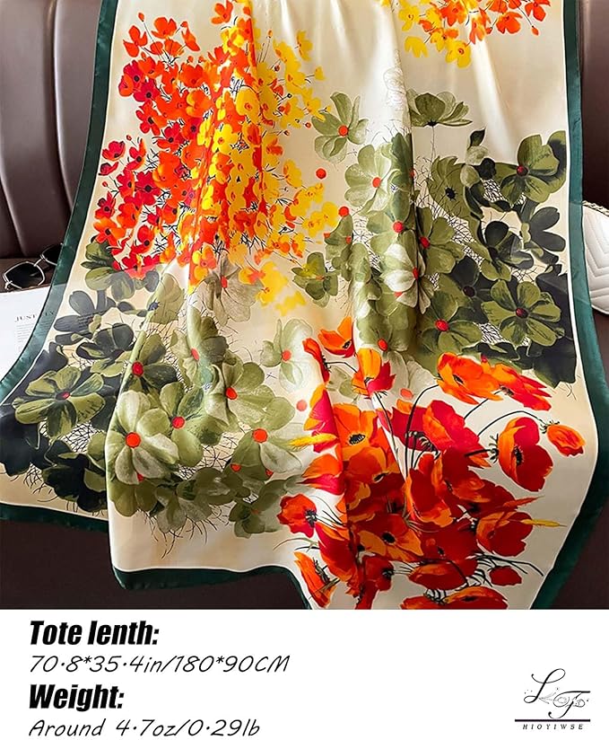 Shawl Scarf For Women Lightweight Scarves Floral Pattern Formal Evening Dressesformal Shawl Summer Wraps