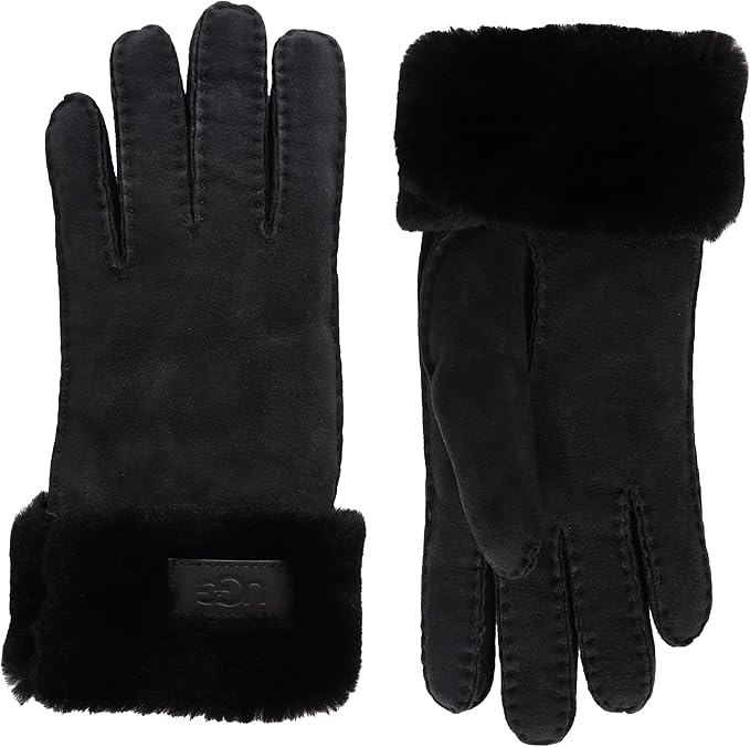 UGG womens Turn Cuff Water Resistant Sheepskin Gloves