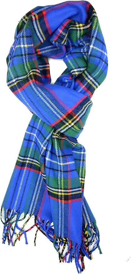 Plum Feathers Super Soft Luxurious Cashmere Feel unisex for Men and Women Winter Scarf