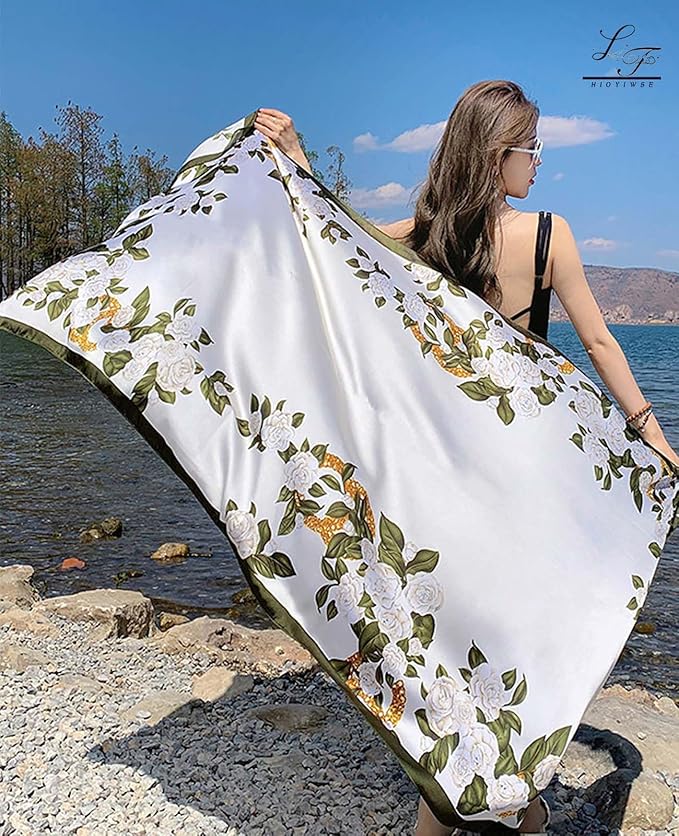 Shawl Scarf For Women Lightweight Scarves Floral Pattern Formal Evening Dressesformal Shawl Summer Wraps