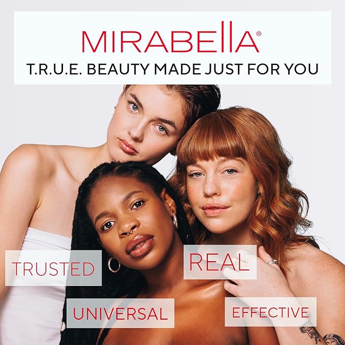 MIRABELLA - Invincible for All Pure Press Foundation, HD-Finish Pressed Powder, Buildable Mineral Pressed Powder Compact with Jojoba & Triglyceride, Age-Defying Makeup for All Skin Types, Ivory 14