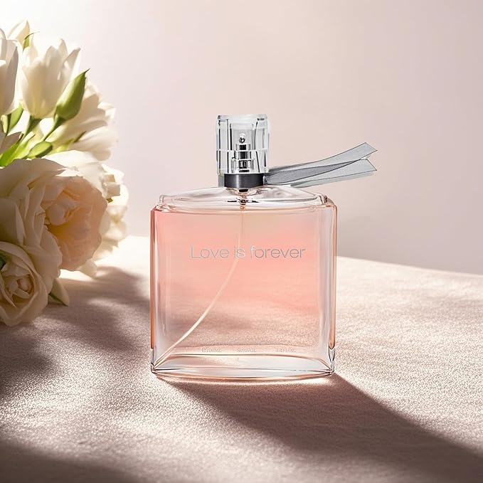 Love is Forever Women Perfume–Bold & Sophisticated Scent Eau De Parfum With Citrus,Spice,And Woody Notes Long Lasting Natural Spray Fragrance 3.4 Fl Oz