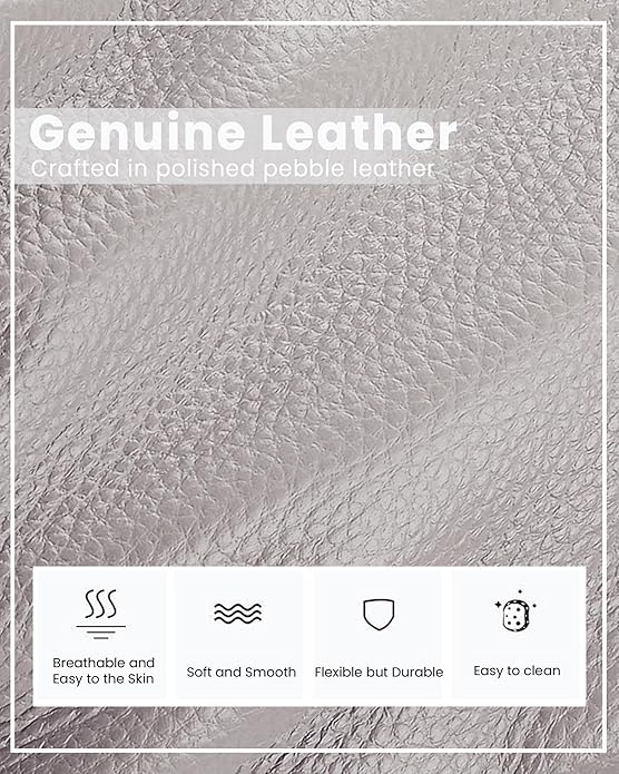 befen Small Genuine Leather Crossbody Bag for Women Trendy Crossbody Purses with RFID Blocking Card Slots