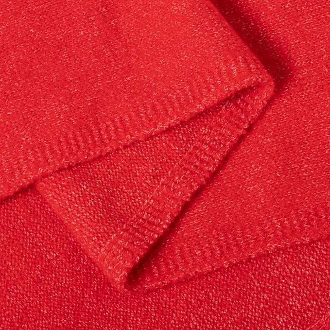 RIIQIICHY Shawl Wrap Women Pashmina Triangle Cape Knit Sweater Scarf for Fall Winter Fashion Accessory