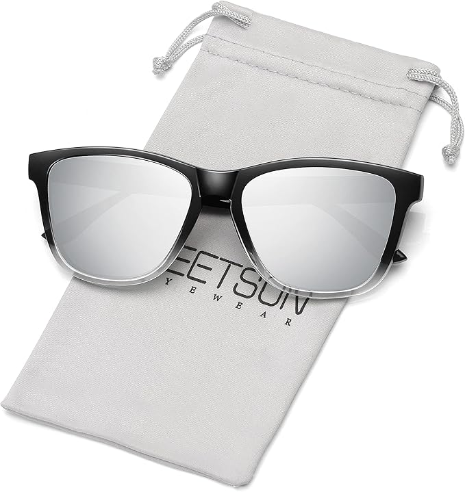 MEETSUN Polarized Sunglasses for Women Men Trendy Classic Retro Designer Style