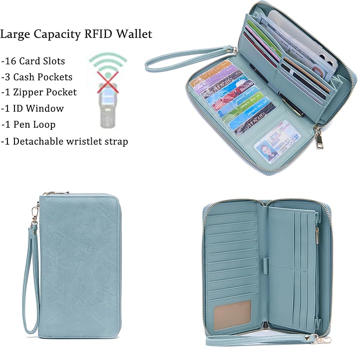 Women Large Crossbody Bags Ladies Satchel Shoulder Handbags Purse and Wallet Set for Women Totes Hobo Purses