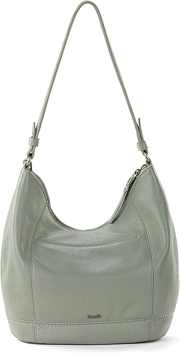 The Sak Sequoia Hobo Bag - Premium Large Leather Women's Handbag for Everyday & Travel - Durable Purse With Zipper Pocket
