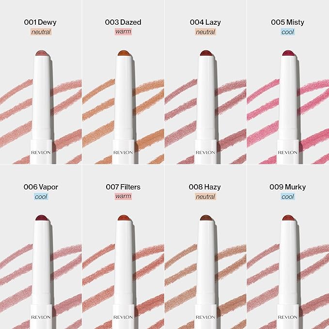 REVLON PhotoReady Blur Liner, Soft Matte Lip Makeup to Overline for Instant Natural, Fuller-Looking Lips, 006 Vapor, 0.05 oz