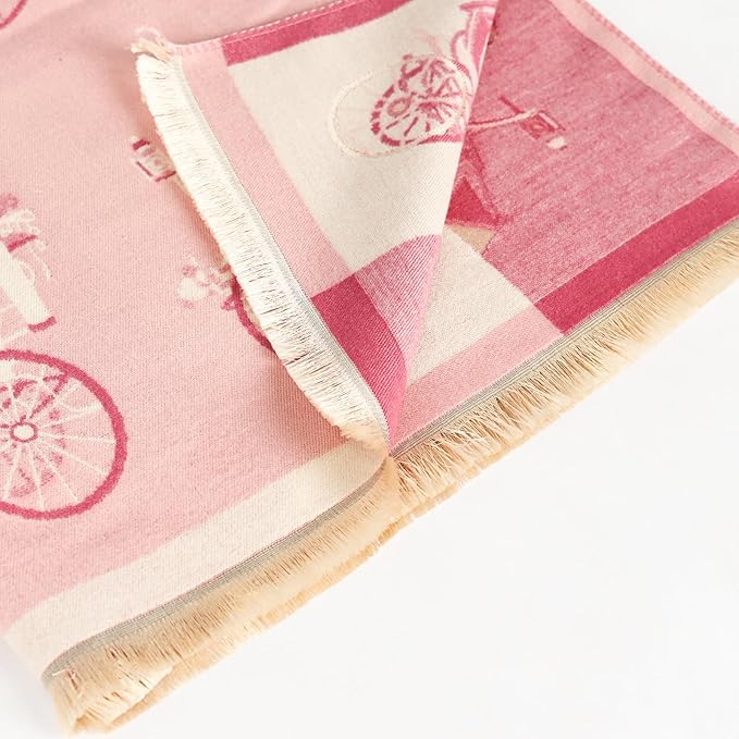 EXTREE Scarfs for Women Pashmina Silky Shawl Wrap for Evening Dressing Blanket Open Front Poncho Cape