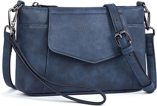 Small Crossbody Bags for Women, Cell Phone Bag Mini Over Wristlets Handbag Wallet Purse with Card Slots
