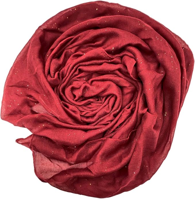 woogwin Women's Cotton Scarves Lady Light Soft Fashion Solid Scarf Wrap Shawl