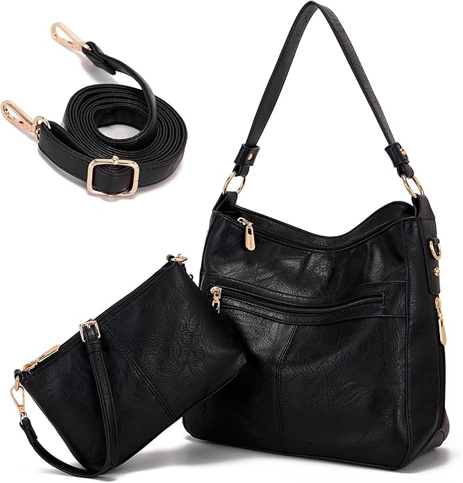 Women Large Crossbody Bags Ladies Satchel Shoulder Handbags Purse and Wallet Set for Women Totes Hobo Purses