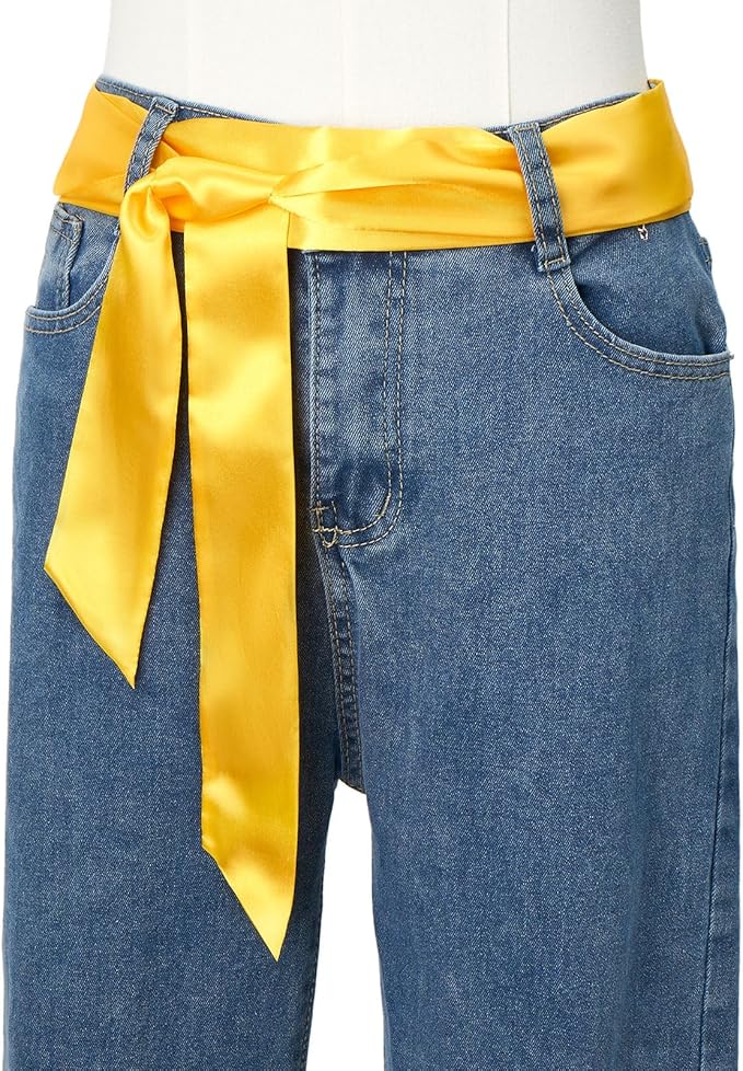 Solid Color Neck Scarf Purse Narrow Scarf Handbags Skinny Twill Hair Scarves Women Fashion Accessories Bag Charms