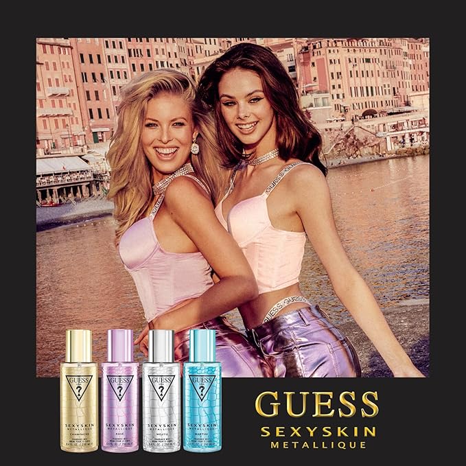 Guess Sexy Skin Metallique Champagne Fragrance Mist For Women, 8.4 Fl. Oz.