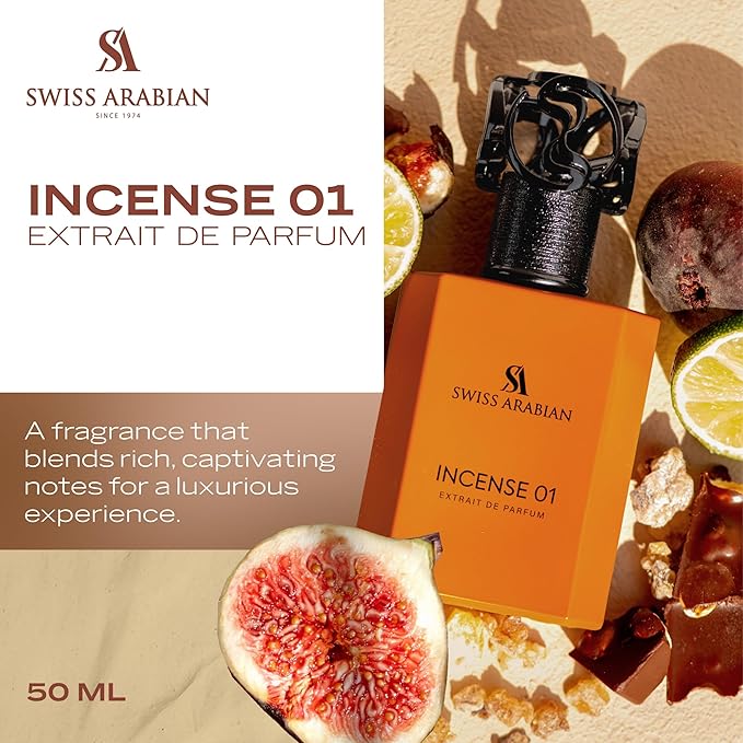 Swiss Arabian Incense 01 Eau De Parfum 50ml