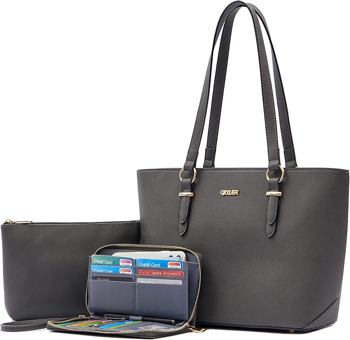 Purses And Wallets Set For Women Work Tote Satchel Handbags Shoulder Bag Top Handle Totes Purse With Matching Wallet