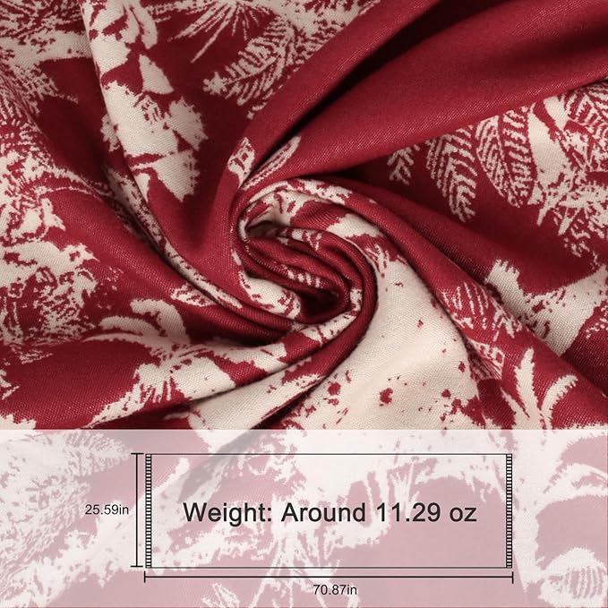 EXTREE Scarfs for Women Pashmina Silky Shawl Wrap for Evening Dressing Blanket Open Front Poncho Cape
