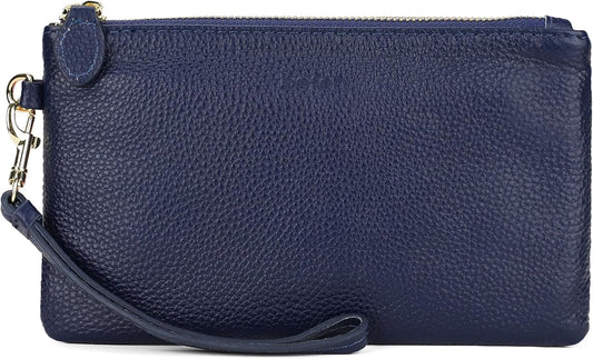 befen Genuine Leather Wristlet Clutch RFID Blocking Bag Cell Phone Wallet Purse Wristlet Wallet Purses and Handbags for Women