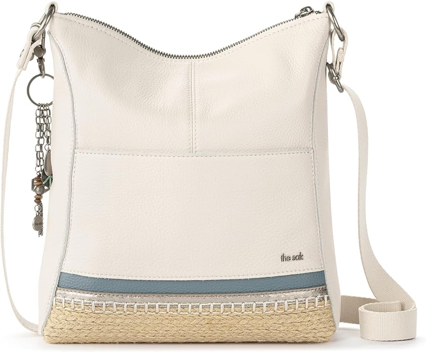 The Sak Lucia Crossbody Bag in Leather, Convertible Purse with Adjustable Strap