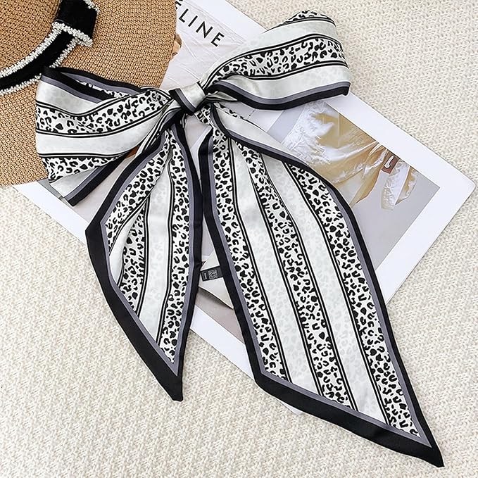 Hair Scarf for Women Silky Satin Headscarf Neck Scarves for Handbag Accessory
