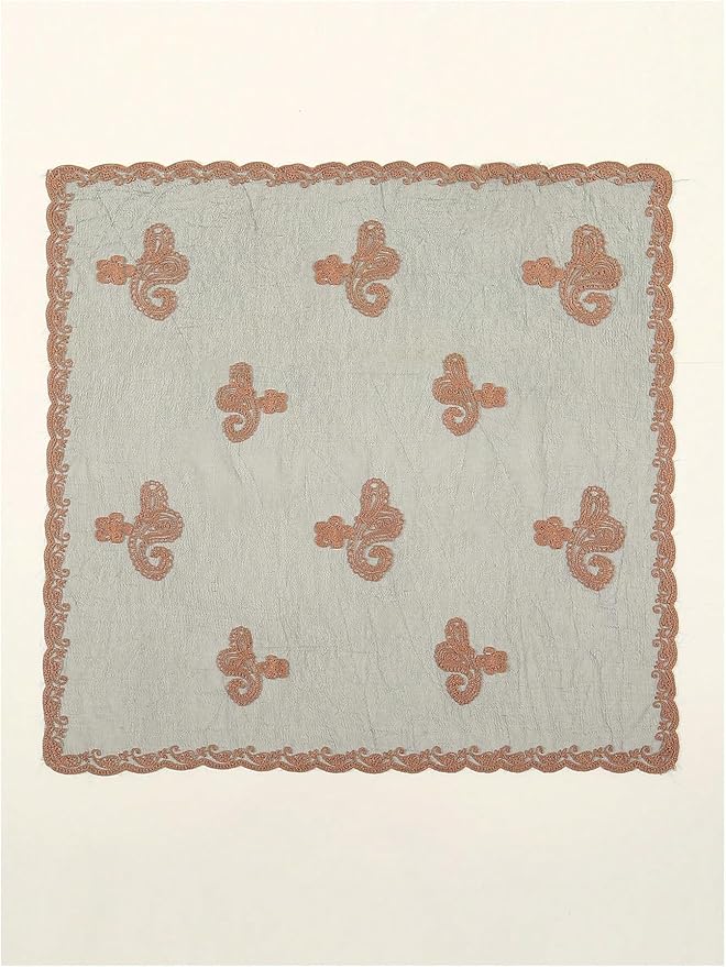 Floerns Women's Flower Embroidery Hair Scarf Headband Sheer Lace Hair Bandana