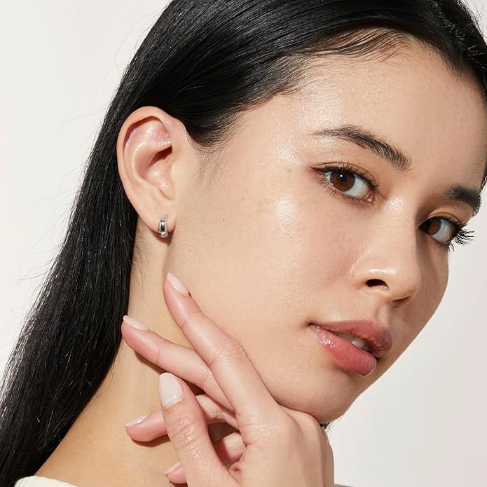 Ana Luisa Hoop Earrings for Women - 14K Gold Plated & Silver Rhodium Plated Assorted Earring Styles - Dainty, Small Gold Hoop Earrings - Hypoallergenic Tarnish-Free Jewelry - Gifts for Women
