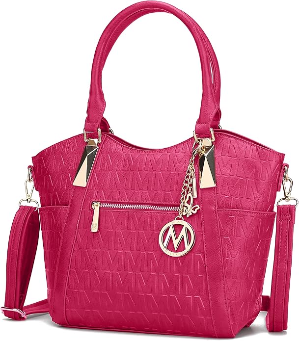 MKF Collection Tote Bag for Women Vegan Leather Shoulder Bag – Top-Handle Purse, Ladies Handbag by Mia K