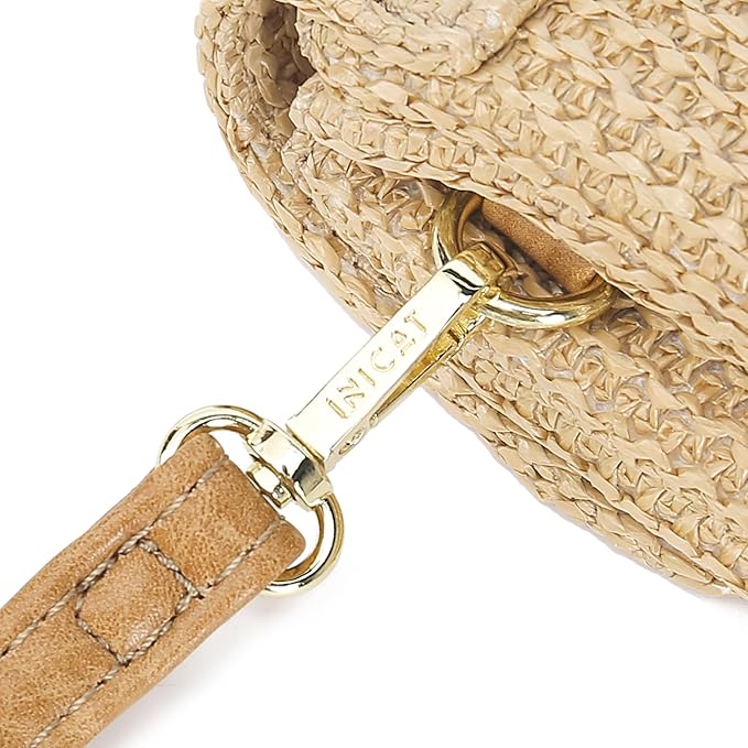 MINICAT Straw Small Summer Purses for Women Crossbody Purse Beach Bags for Everyday Cruise Travel Vacation Essentials | Straw, Small, Summer, for Everyday, Cruise, Travel, Vacation, Essentials